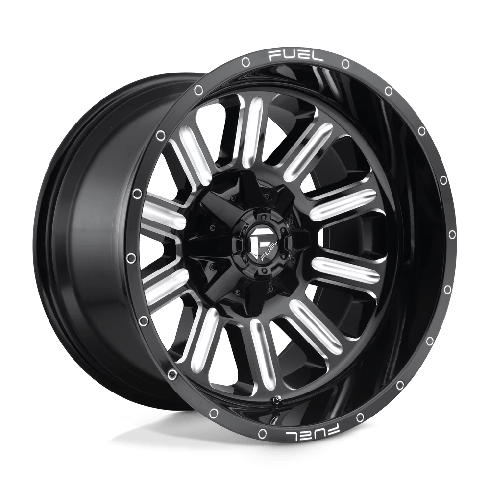Fuel 1pc D620 Hardline Gloss Black Milled 18x9 (+20) 8x165.1