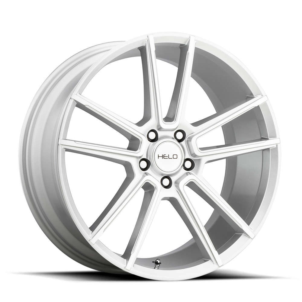 Helo He911 Silver Machined 18x8 (+40) 5x114.3
