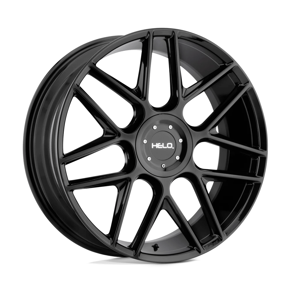 Helo He912 Gloss Black 18x8 (+40) Blank