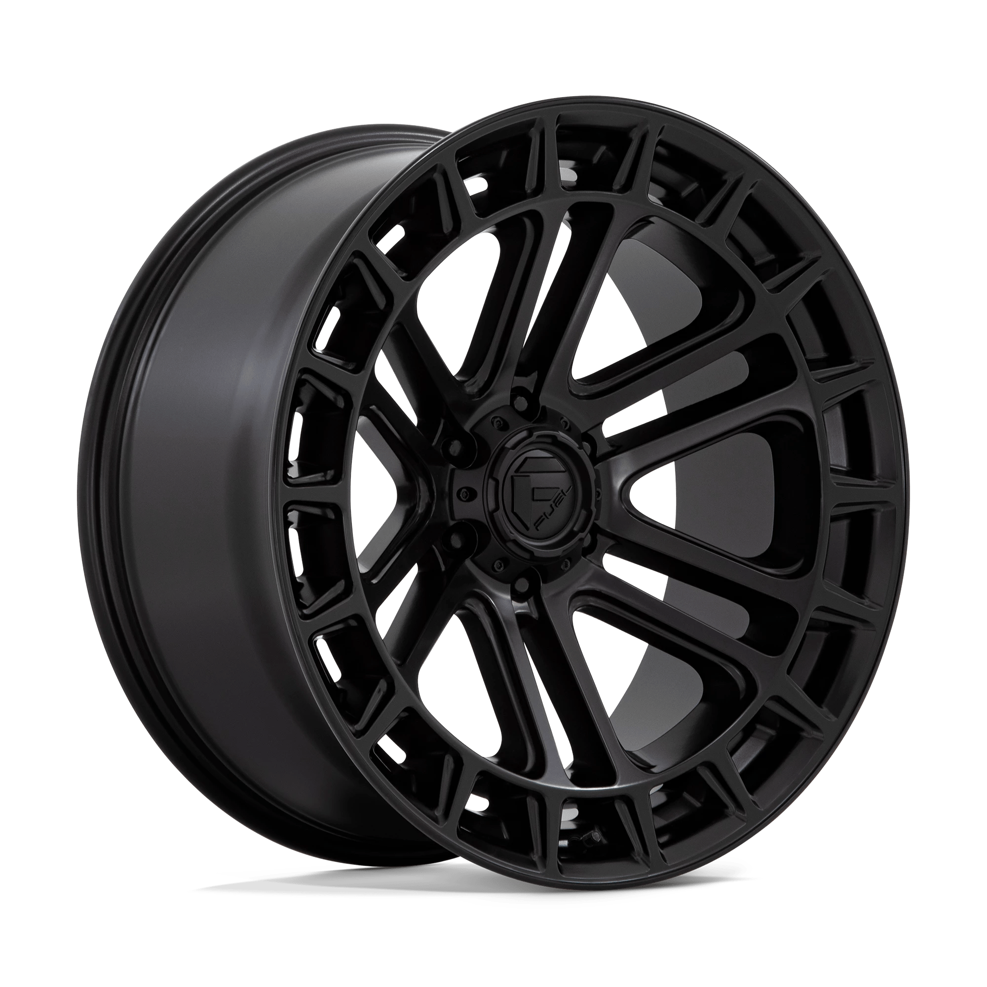 Fuel 1pc D718 Heater Matte Black 22x10 (-13) 6x135