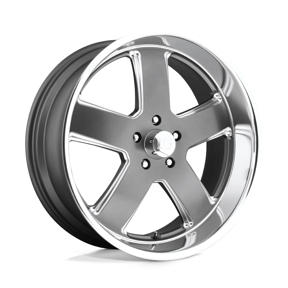 Us Mag 1pc U118 Hustler Matte Gun Metal 20x8 (+1) 5x127