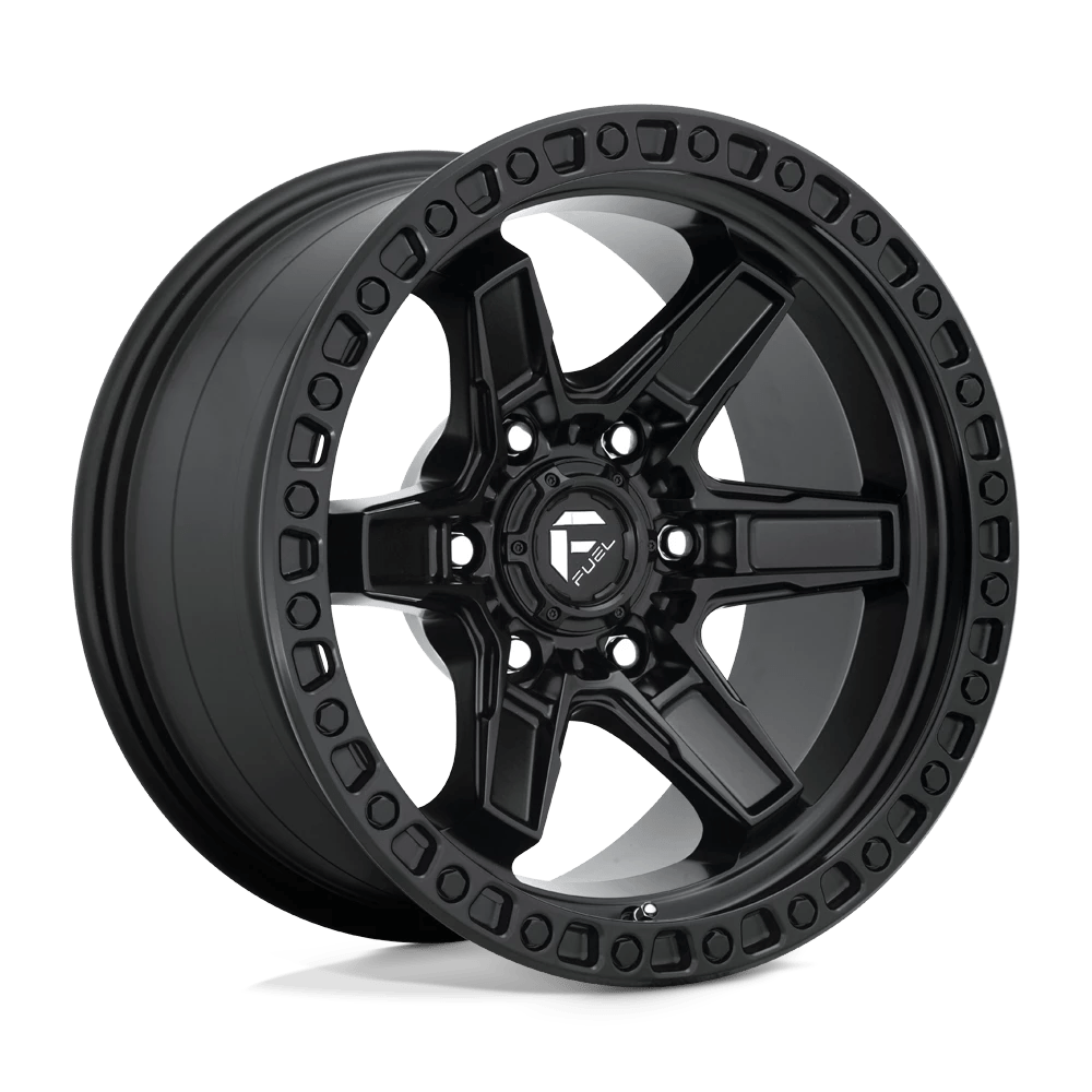 Fuel 1pc D697 Kicker Matte Black 17x9 (-12) 6x139.7