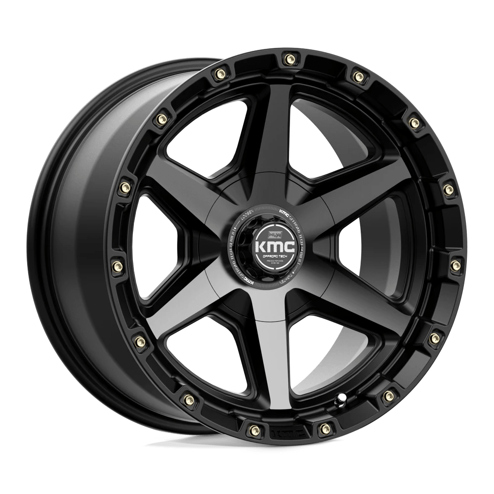 Kmc Km101 Tempo Satin Black With Gray Tint 20x9 (+0) 5x127/5x139.7