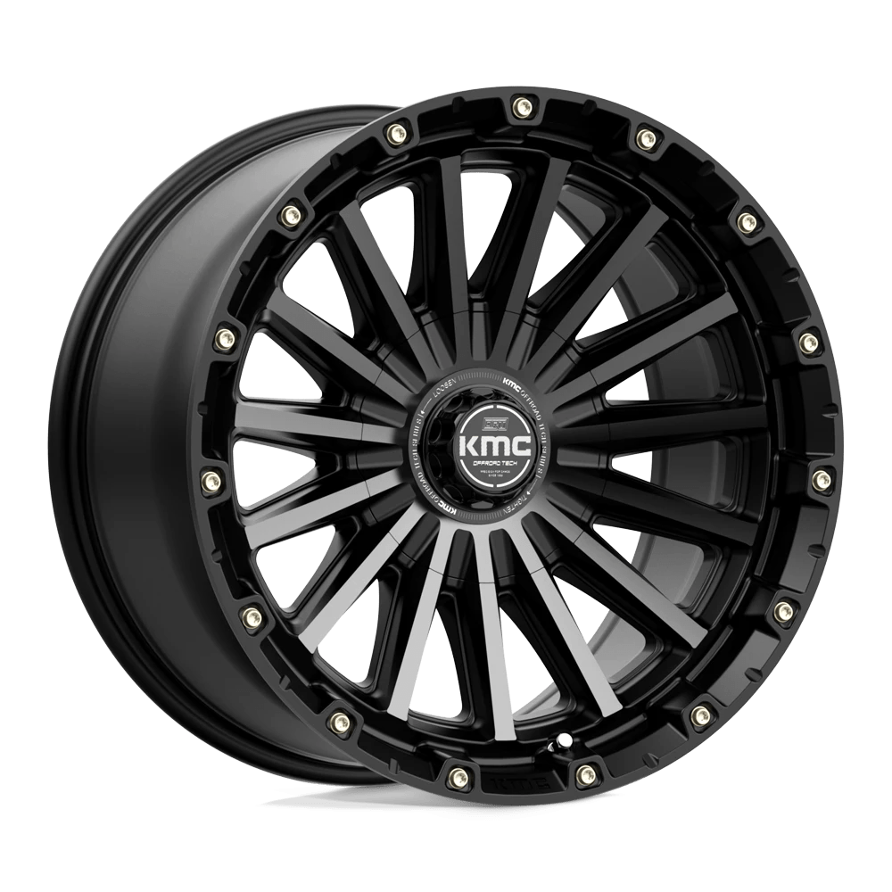 Kmc Km102 Signal Satin Black With Gray Tint 20x9 (+0) 5x127/5x139.7