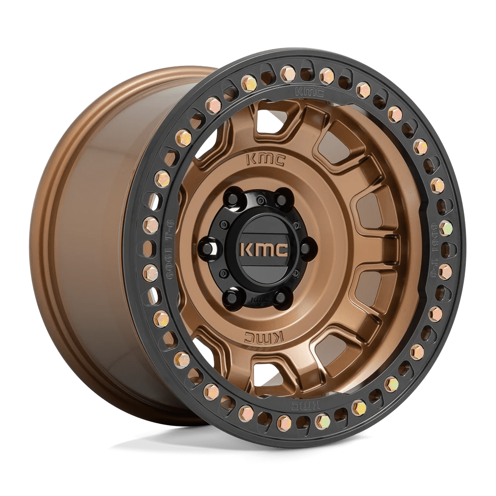 Kmc Km236 Tank Beadlock Matte Bronze 17x9 (-38) 6x139.7