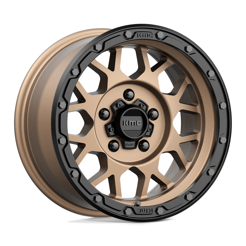 Kmc Km535 Grenade Off-road Matte Bronze Matte Black Lip 18x8.5 (+0) 6x135
