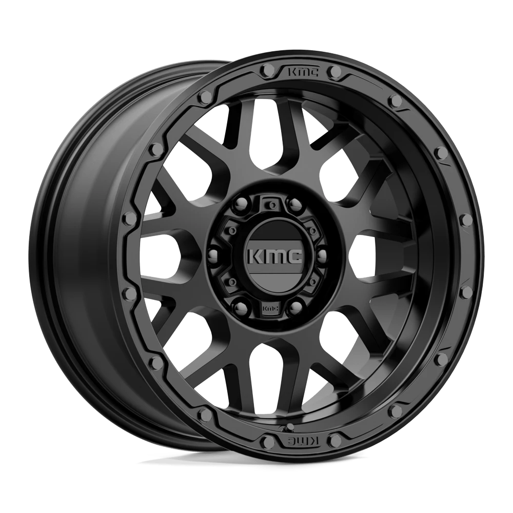 Kmc Km535 Grenade Off-road Matte Black 17x9 (-12) 6x139.7