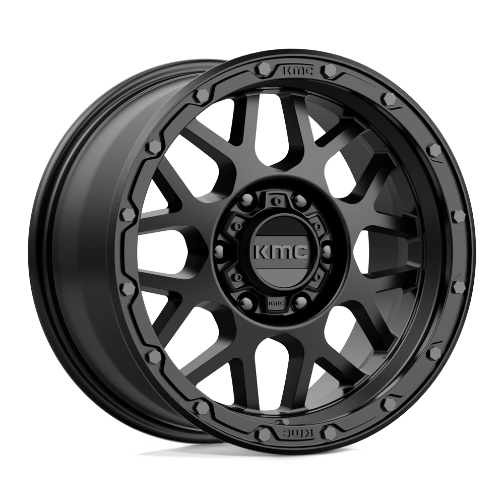 Kmc Km535 Grenade Off-road Matte Black 17x9 (+18) 6x139.7