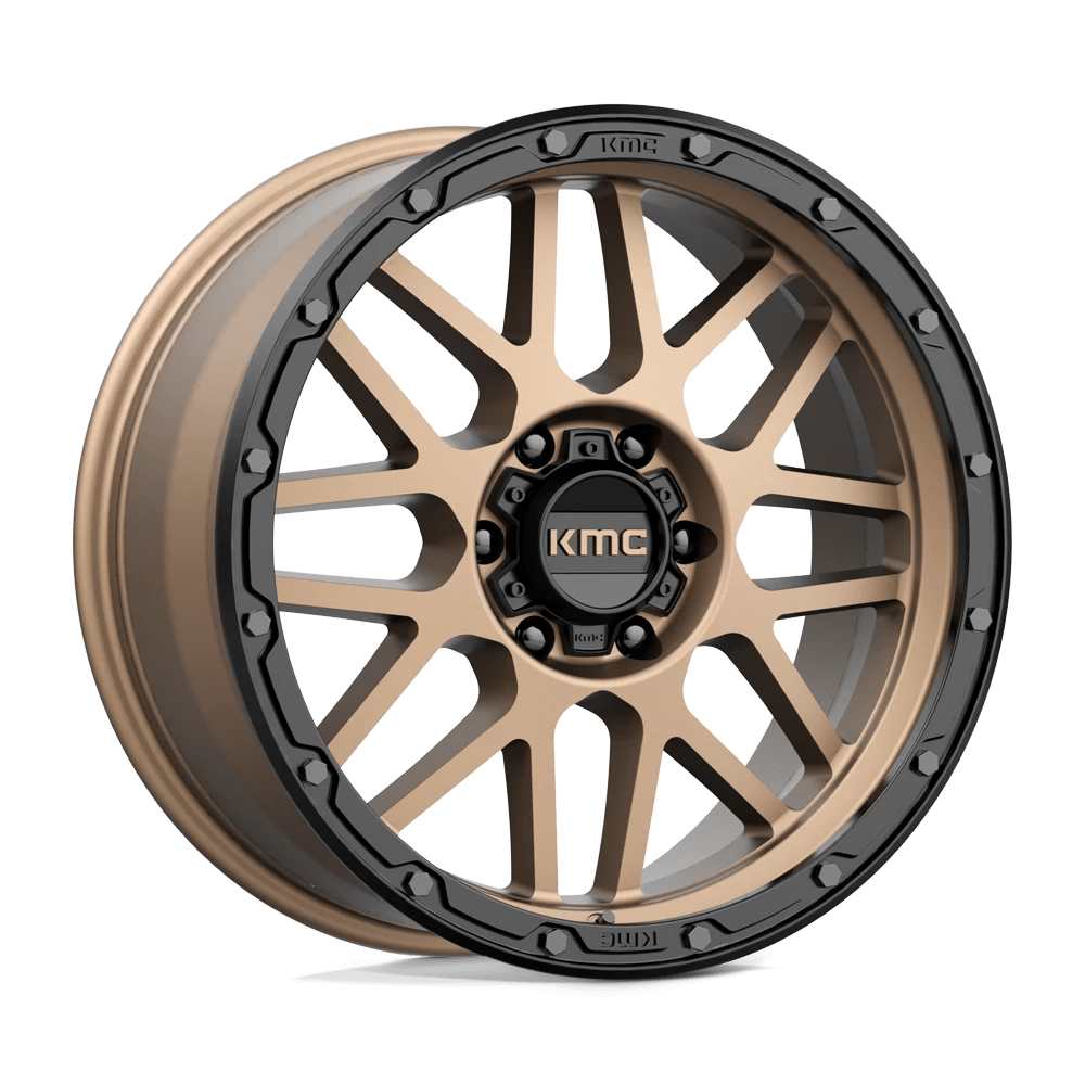 Kmc Km535 Grenade Off-road Matte Bronze Matte Black Lip 20x9 (+18) 6x139.7