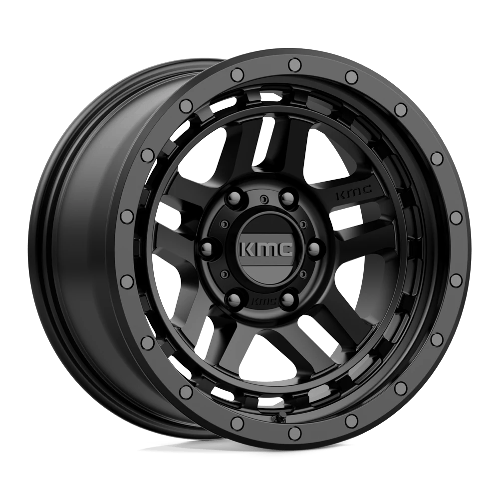 Kmc Km540 Recon Satin Black 17x9 (-12) 6x139.7