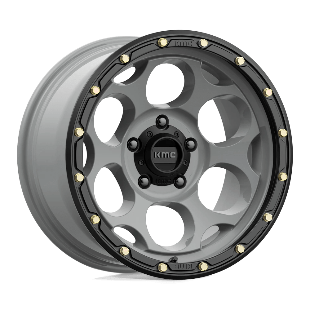 Kmc Km541 Dirty Harry Satin Gray With Black Lip 17x9 (-12) 5x127