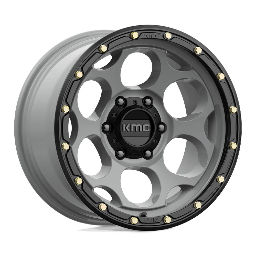 Kmc Km541 Dirty Harry Satin Gray With Black Lip 17x9 (-12) 6x139.7