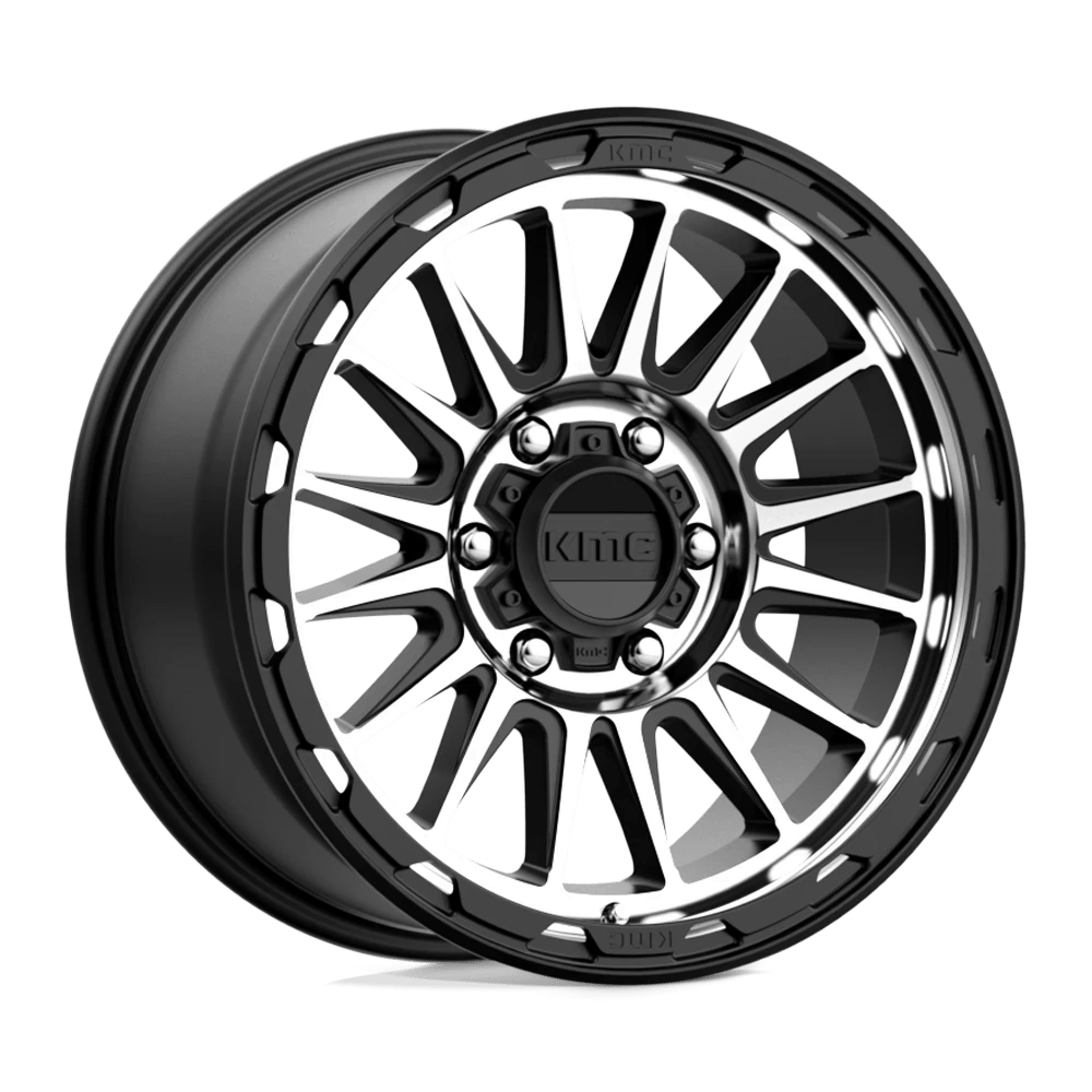 Kmc Km542 Impact Satin Black Machined 18x9 (+18) 6x139.7