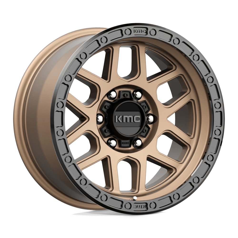 Kmc Km544 Mesa Matte Bronze With Black Lip 17x9 (-12) 6x139.7