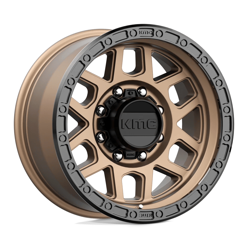 Kmc Km544 Mesa Matte Bronze With Black Lip 17x9 (-12) 8x165.1