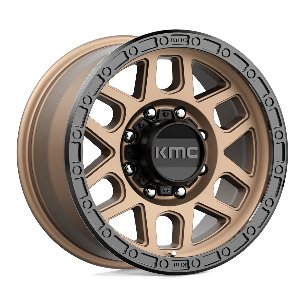 Kmc Km544 Mesa Matte Bronze With Black Lip 17x9 (+18) 8x165.1
