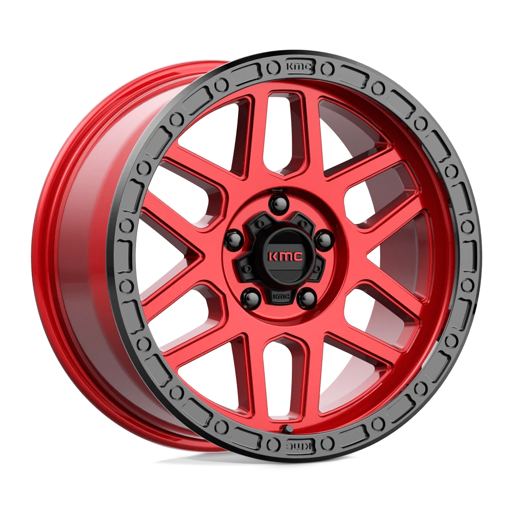Kmc Km544 Mesa Candy Red With Black Lip 18x9 (+18) 5x127