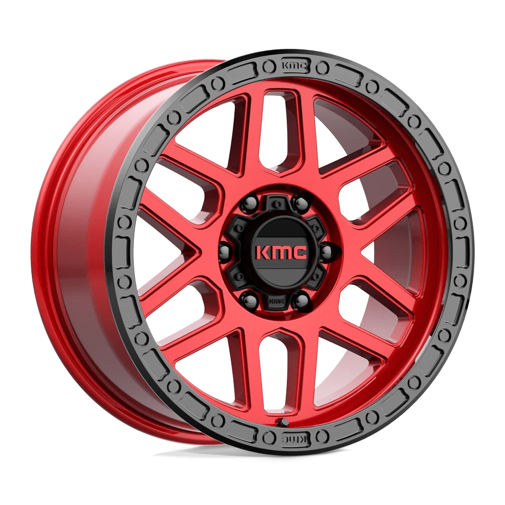 Kmc Km544 Mesa Candy Red With Black Lip 18x9 (+18) 6x139.7