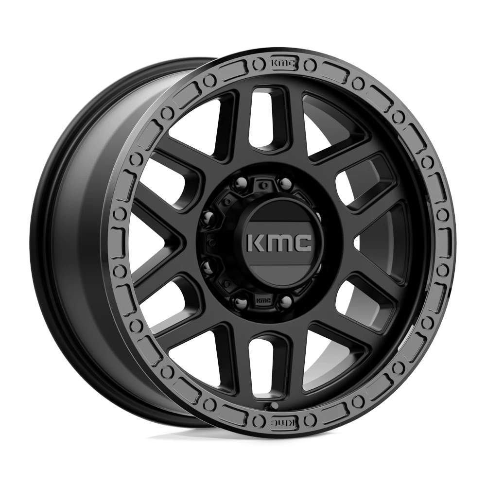 Kmc Km544 Mesa Satin Black With Gloss Black Lip 18x9 (+18) 8x165.1