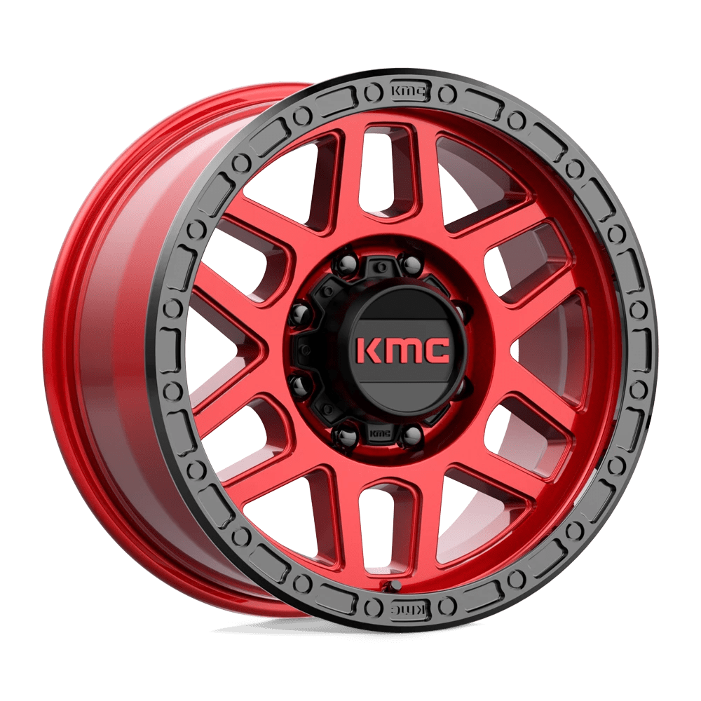 Kmc Km544 Mesa Candy Red With Black Lip 18x9 (+18) 8x180