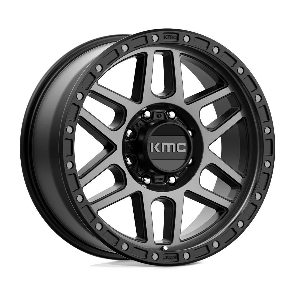 Kmc Km544 Mesa Satin Black With Gray Tint 20x9 (+18) 8x165.1
