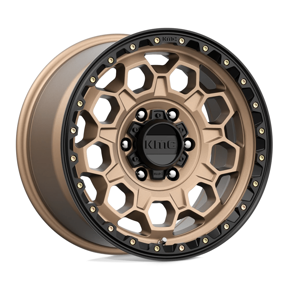 Kmc Km545 Trek Matte Bronze With Black Lip 17x9 (+18) 6x139.7