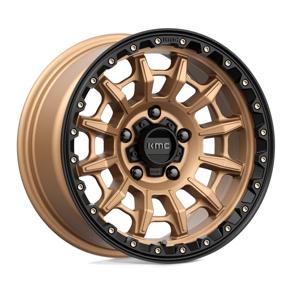 Kmc Km547 Carnage Matte Bronze With Black Lip 17x9 (-12) 5x127