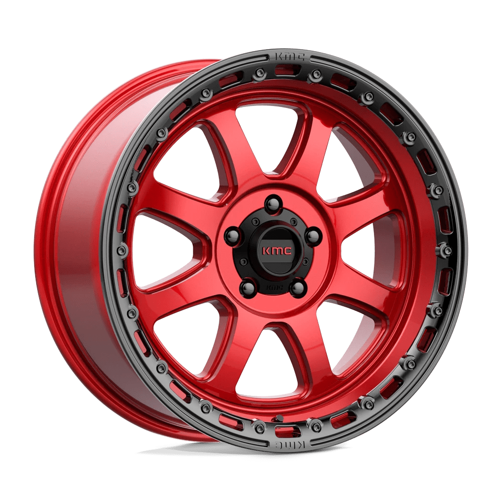 Kmc Km548 Chase Candy Red With Black Lip 20x9 (+18) 5x127