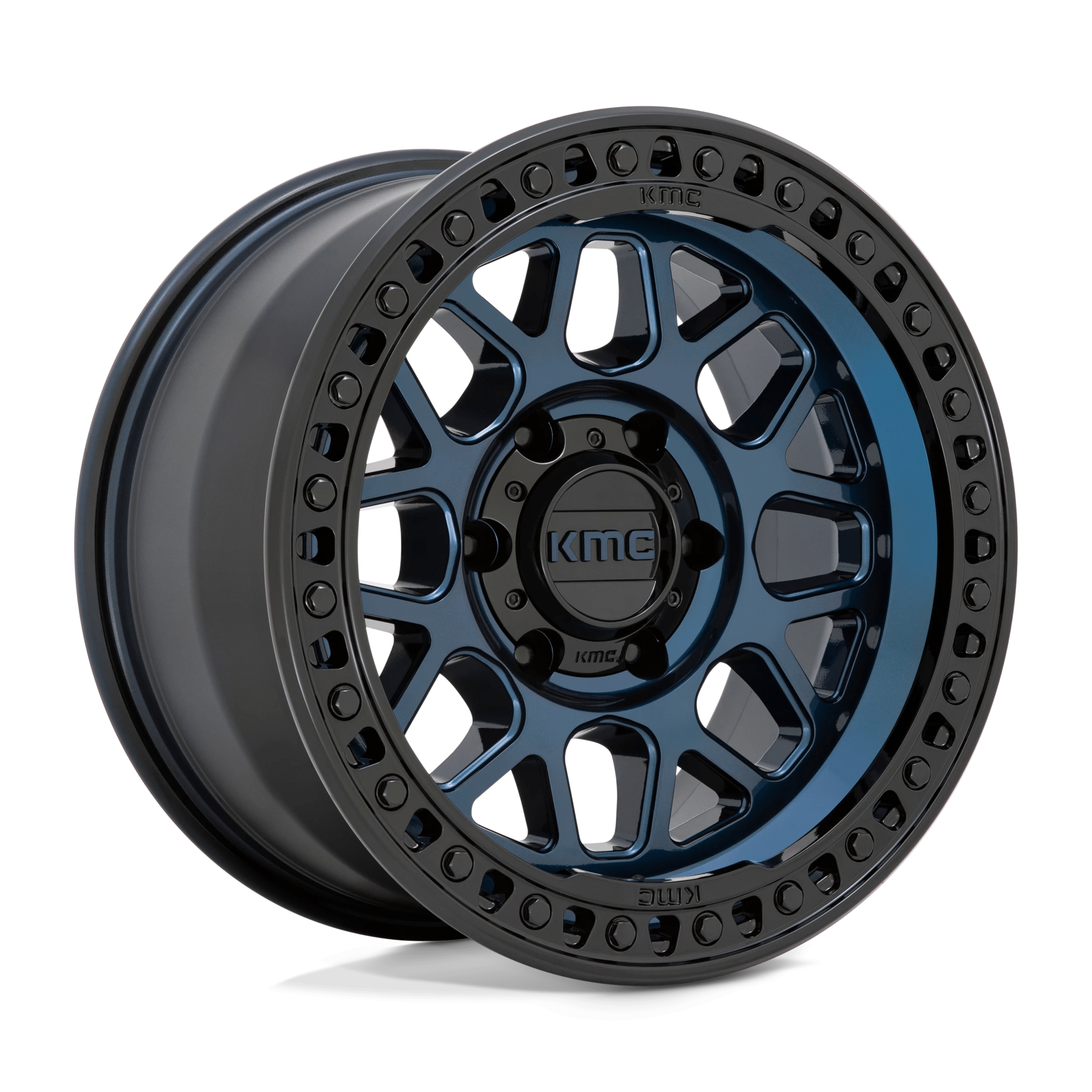 Kmc Km549 Grs Midnight Blue With Gloss Black Lip 17x9 (-12) 5x127