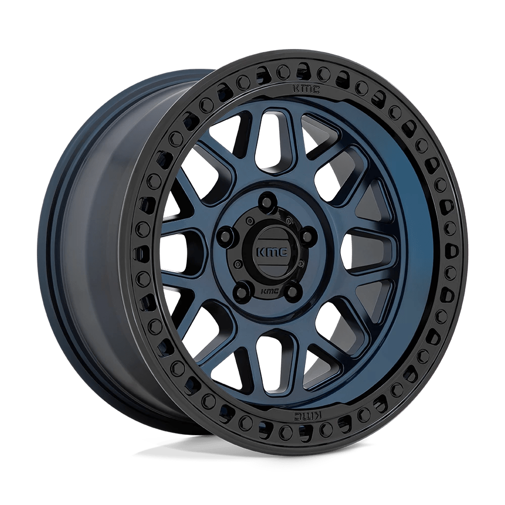 Kmc Km549 Grs Midnight Blue With Gloss Black Lip 18x9 (-12) 5x127