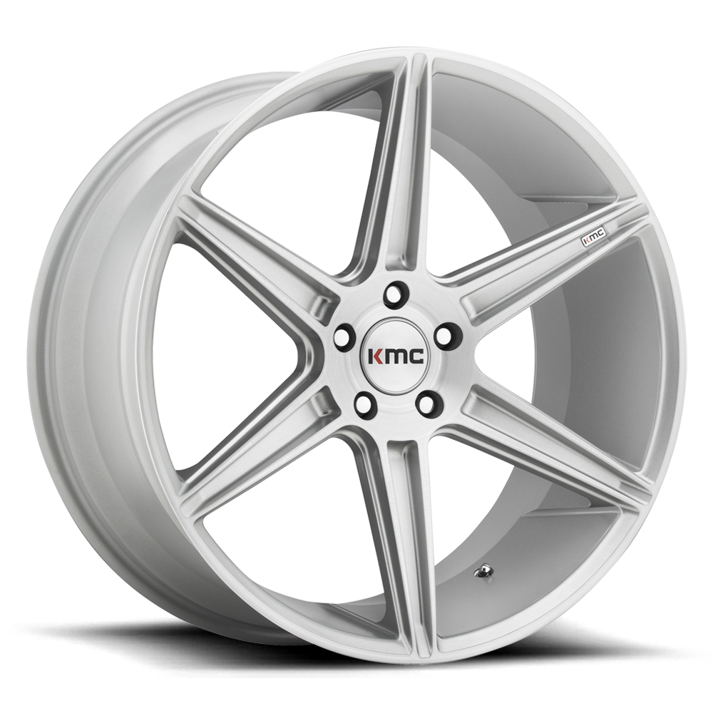Kmc Km711 Prism Brushed Silver 20x10.5 (+45) 5x114.3