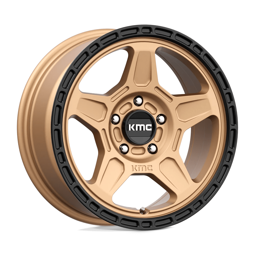 Kmc Km721 Alpine Matte Bronze With Black Lip 16x7 (+15) 5x114.3