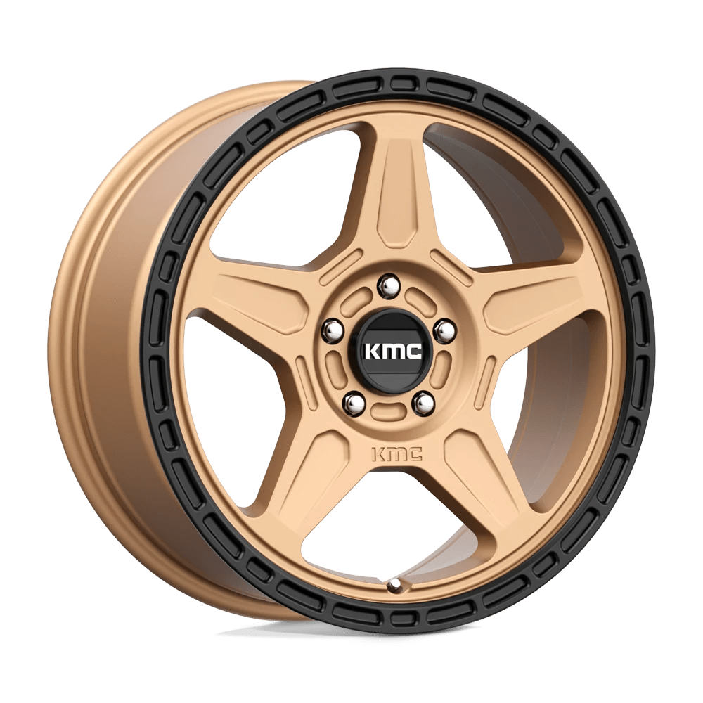 Kmc Km721 Alpine Matte Bronze With Black Lip 18x8 (+38) 5x110