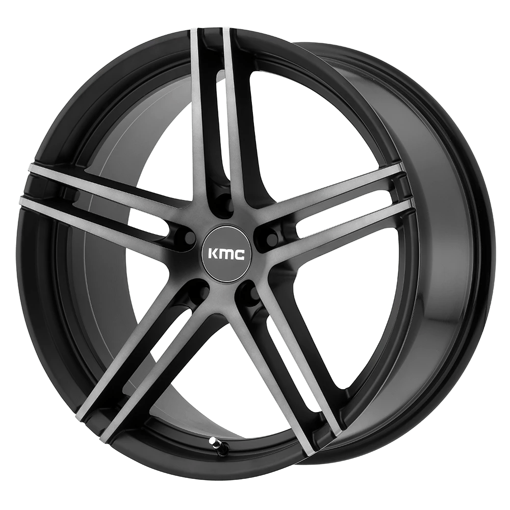 Kmc Km703 Monophonic Satin Black Titanium Black Face 20x10 (+45) 5x112