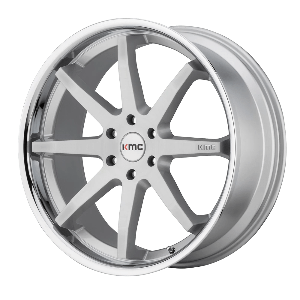Kmc Km715 Reverb Brushed Silver Chrome Lip 20x9 (+30) 6x139.7