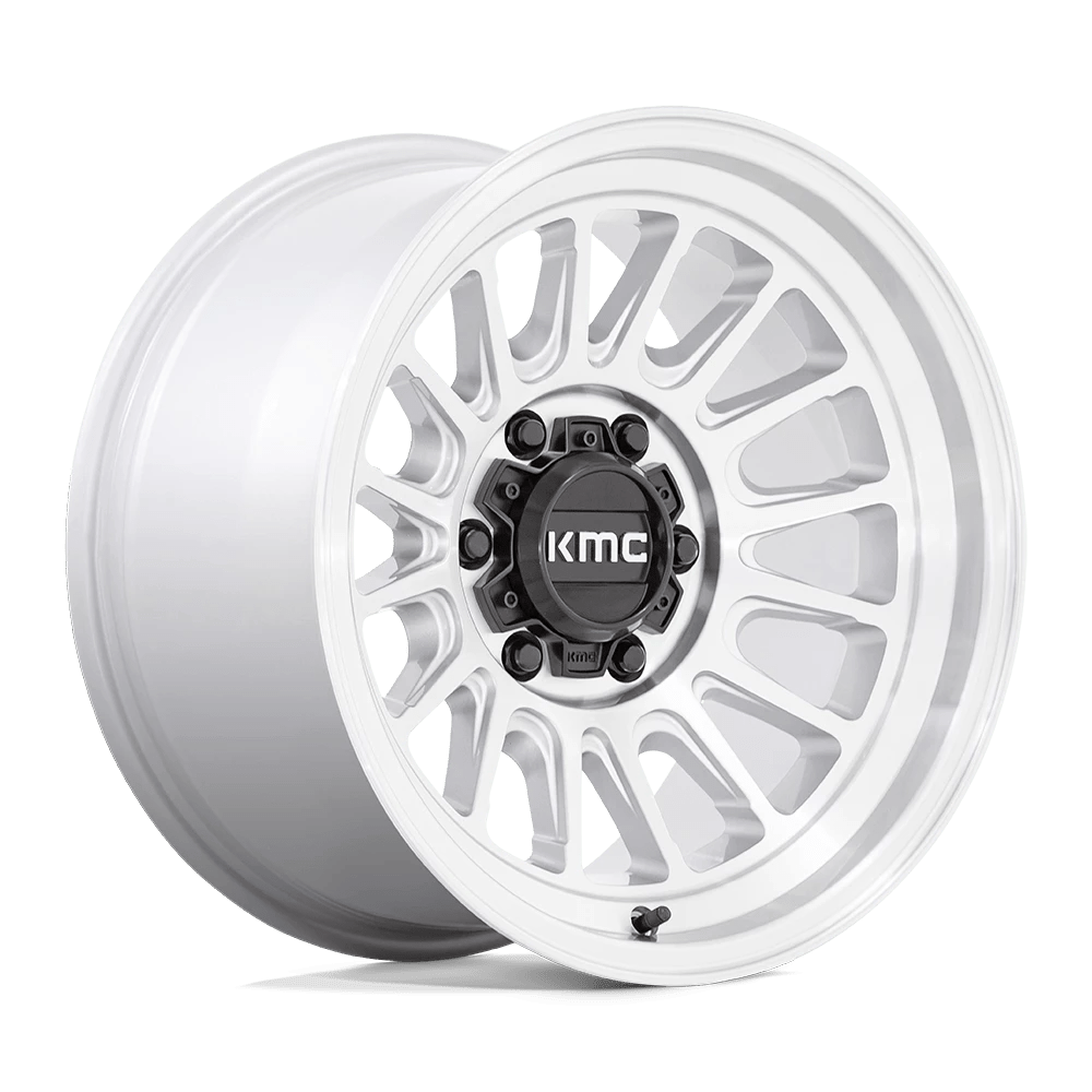 Kmc Km724 Impact Ol Silver Machined 17x8.5 (+0) 5x127