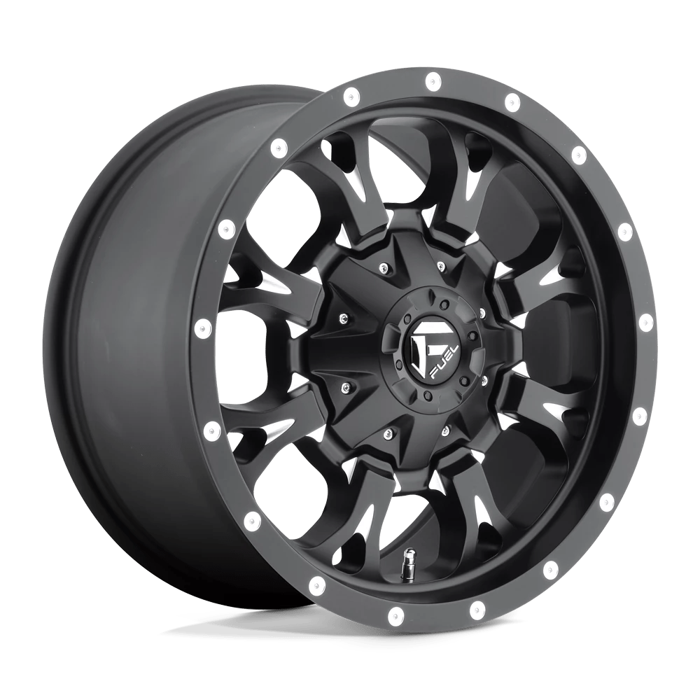 Fuel 1pc D517 Krank Matte Black Milled 17x9 (+20) 6x135/6x139.7