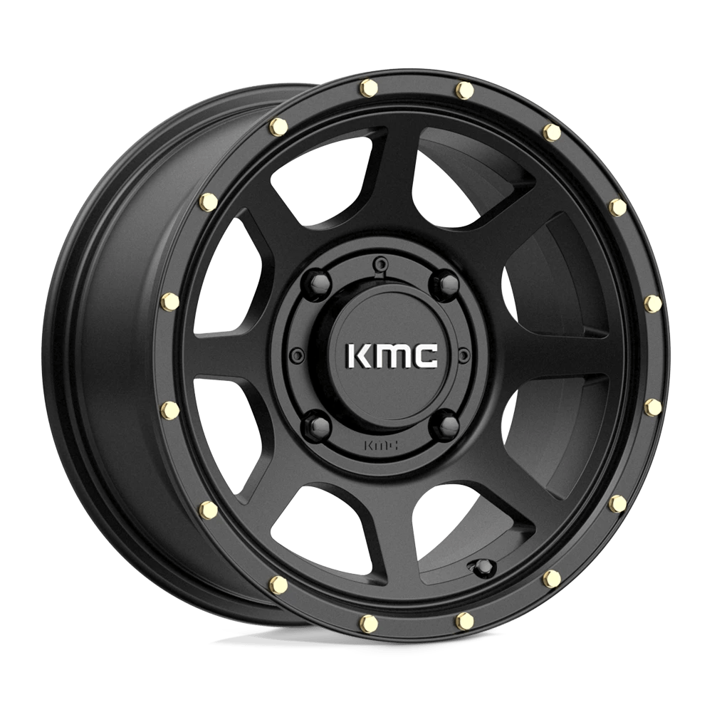 Kmc Powersports Ks134 Addict 2 Satin Black 14x7 (+10) 4x137