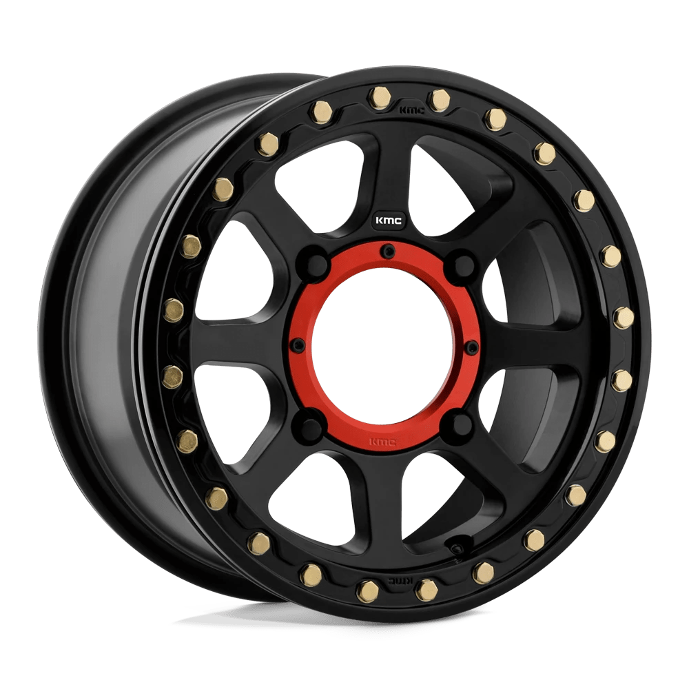 Kmc Powersports Ks234 Addict 2 Beadlock Satin Black 14x7 (+38) 4x137