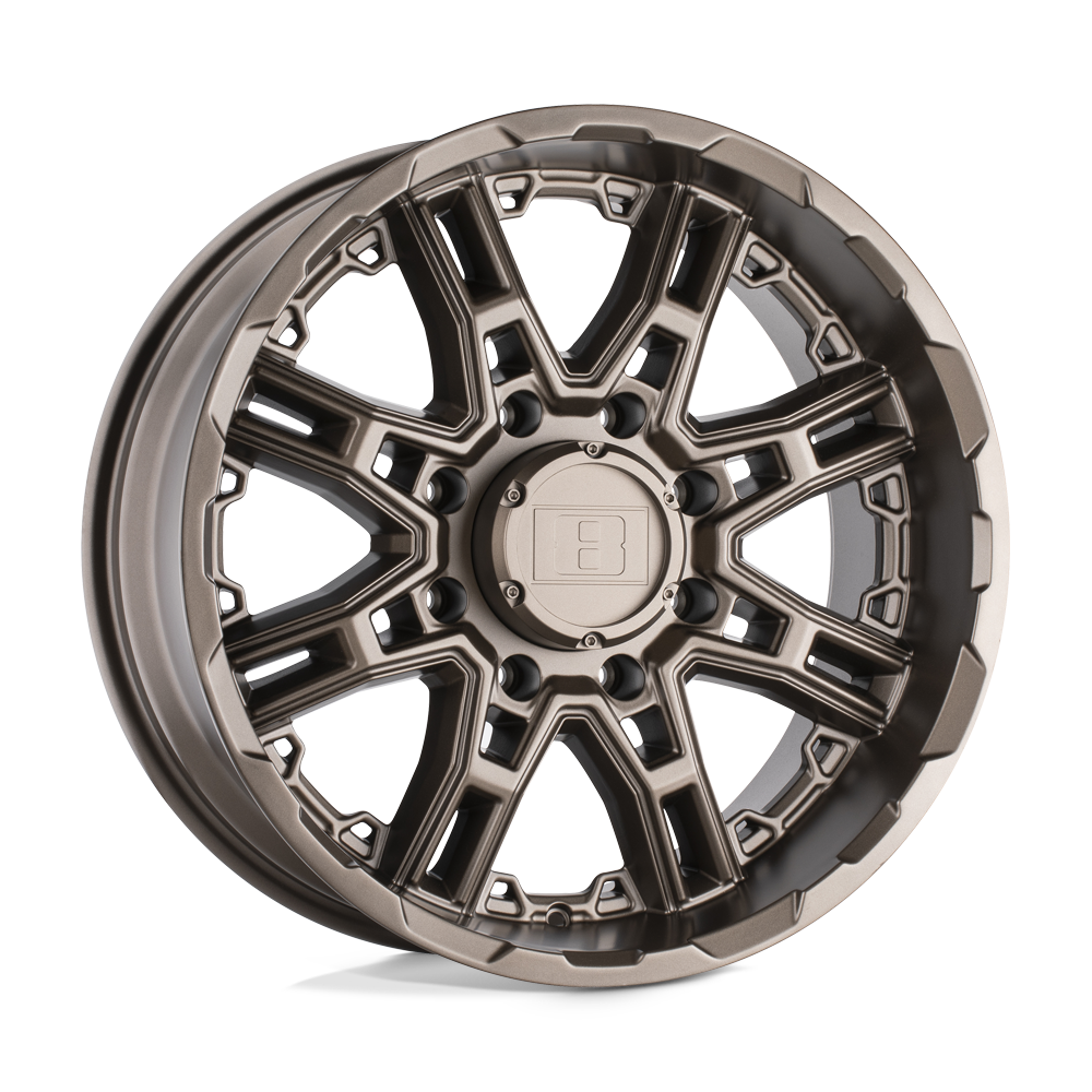 Level 8 Slingshot Matte Bronze 17x8.5 (-10) 5x127
