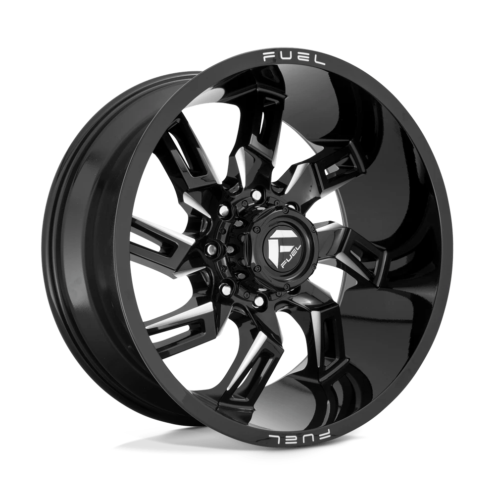 Fuel 1pc D747 Lockdown Gloss Black Milled 20x9 (+1) 5x139.7