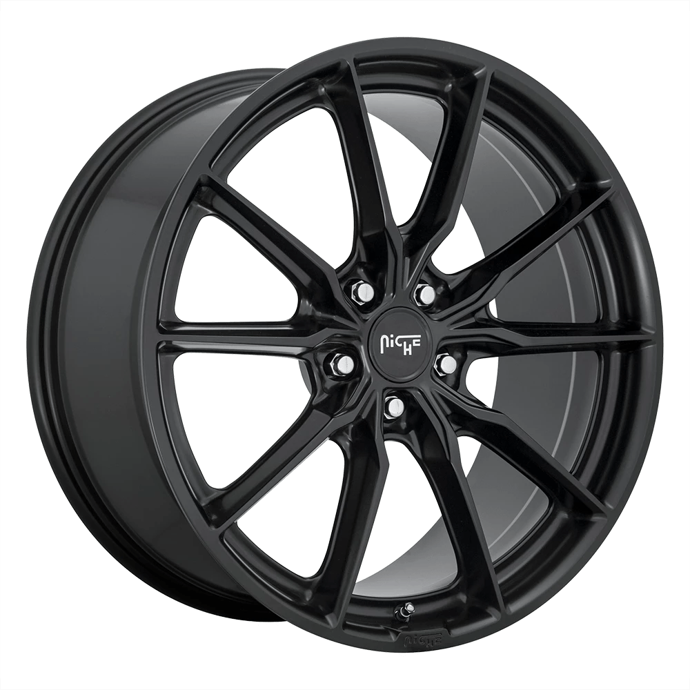 Niche 1pc M238 Rainier Matte Black 22x10.5 (+20) 5x115