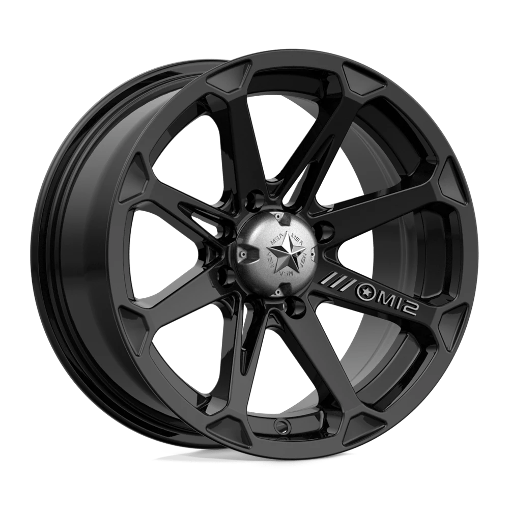 Msa Offroad Wheels M12 Diesel Gloss Black 14x7 (+10) 4x137