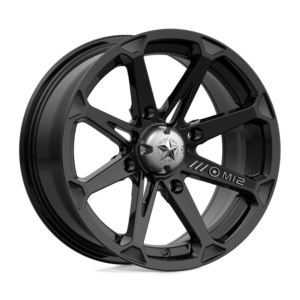 Msa Offroad Wheels M12 Diesel Gloss Black 15x7 (+10) 4x137