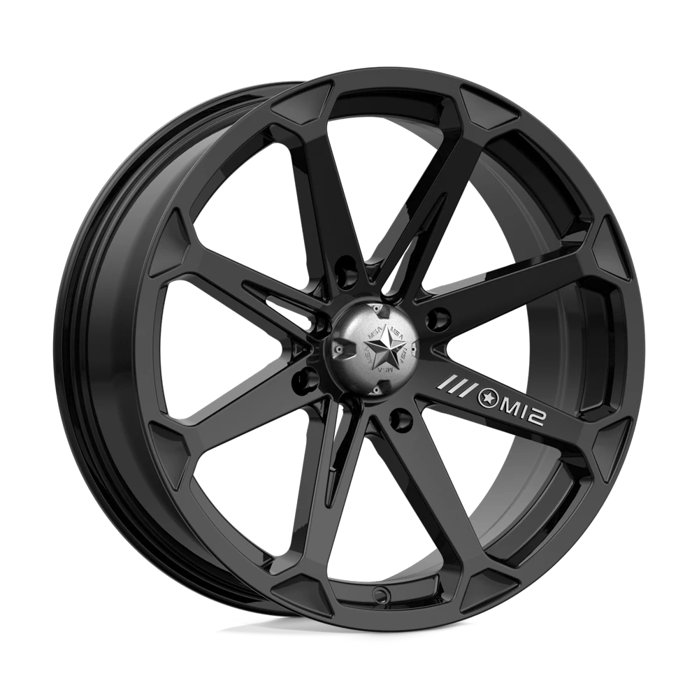Msa Offroad Wheels M12 Diesel Gloss Black 18x7 (+10) 4x156