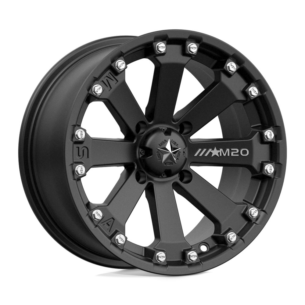 Msa Offroad Wheels M20 Kore Satin Black 14x7 (+0) 4x110