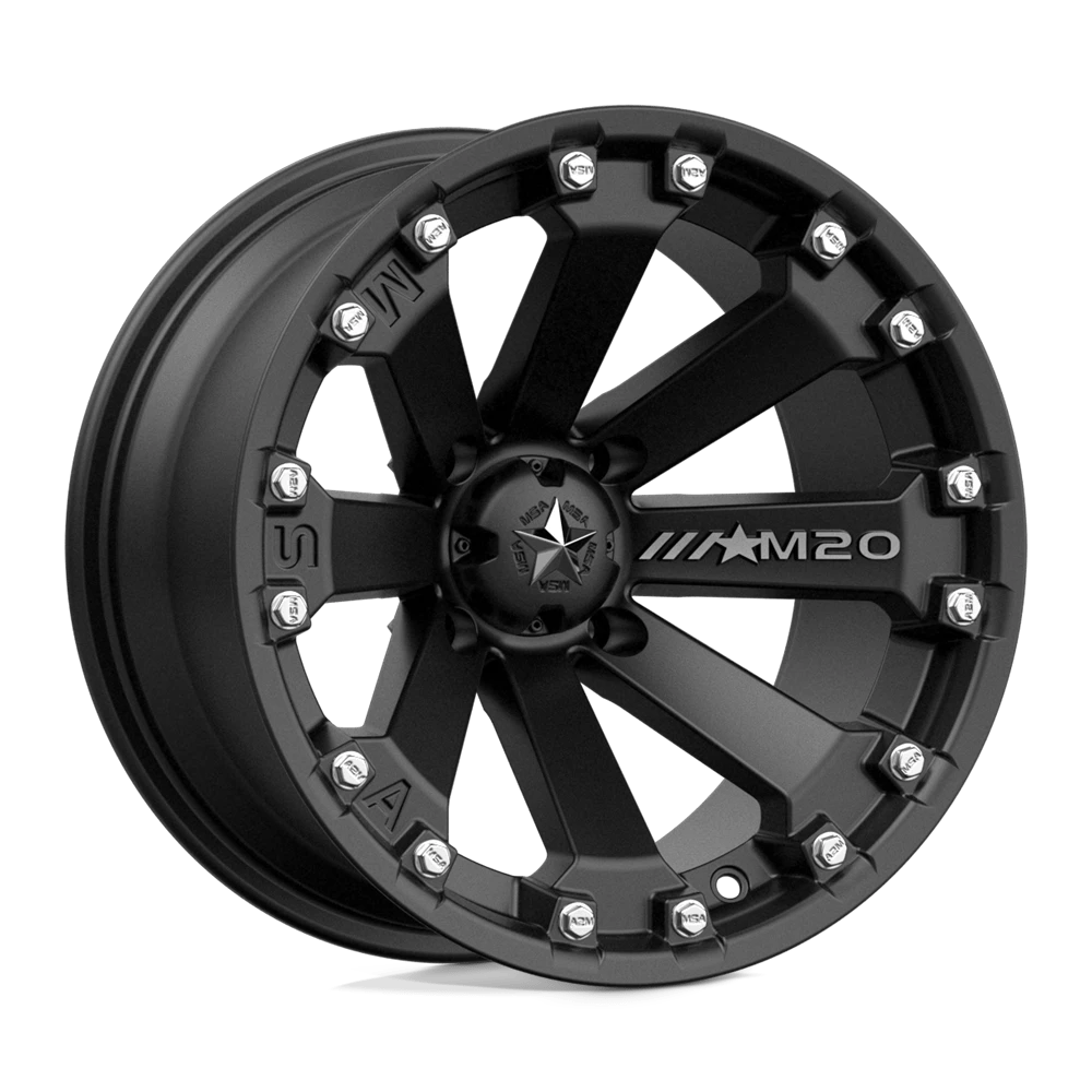 Msa Offroad Wheels M20 Kore Satin Black 14x7 (-52) 4x110