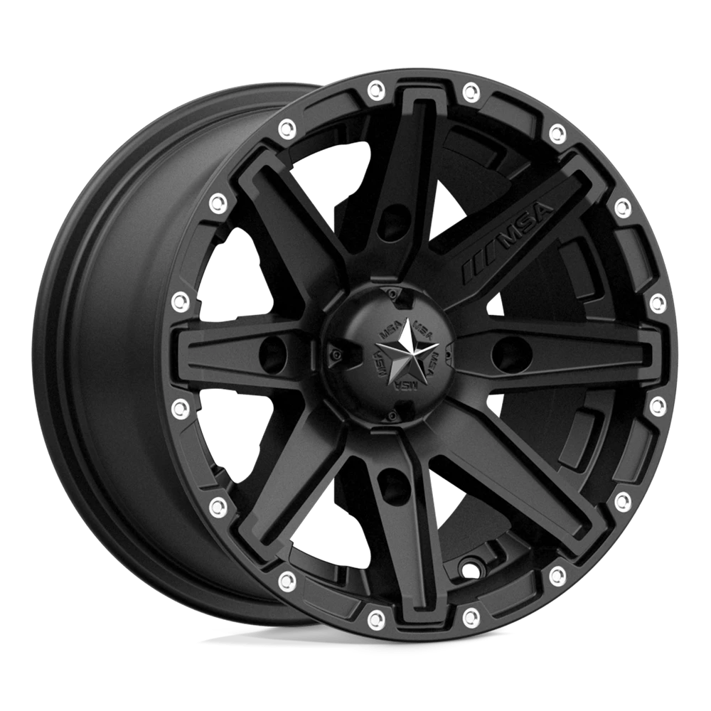 Msa Offroad Wheels M33 Clutch Satin Black 12x7 (+10) 4x137