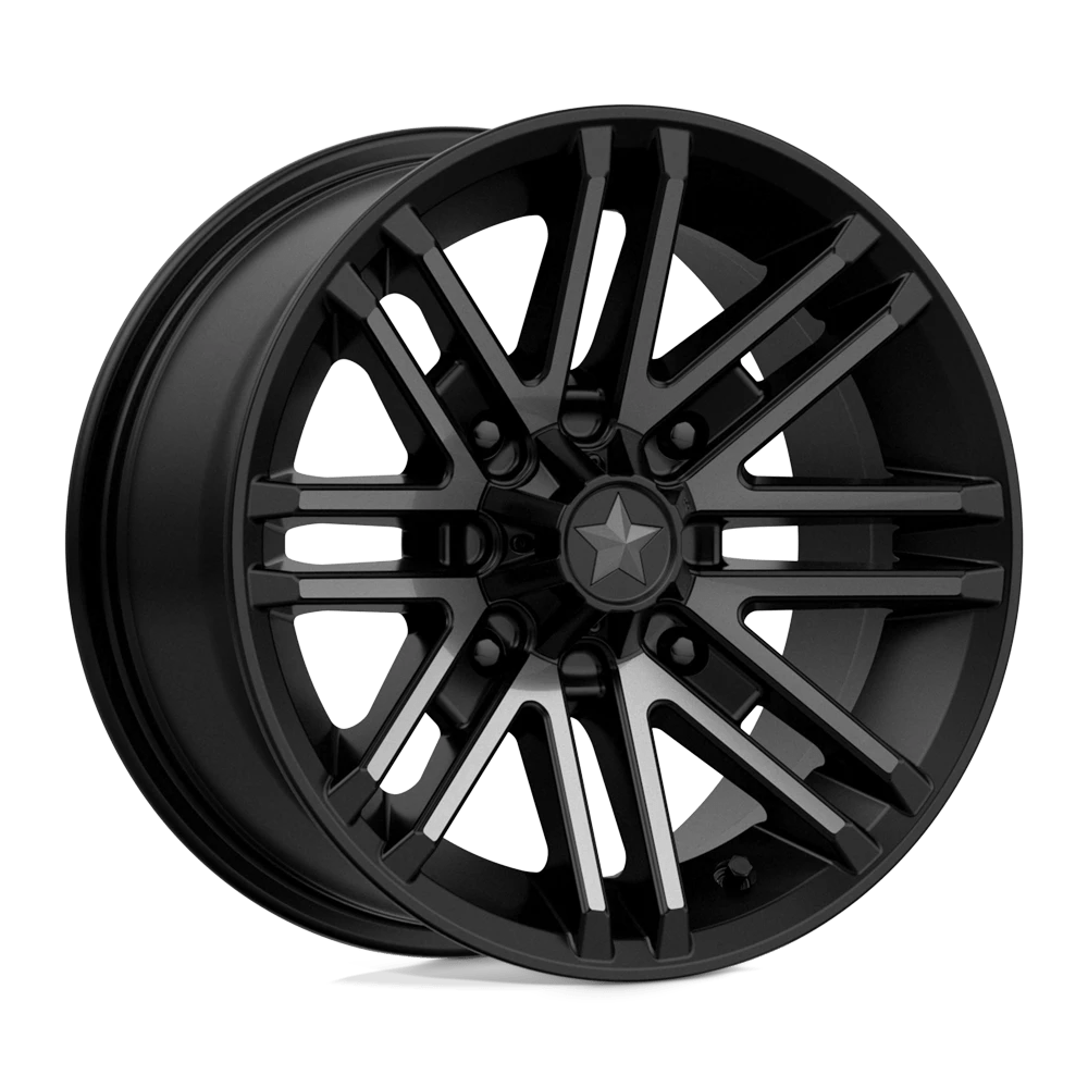 Msa Offroad Wheels M40 Rogue Satin Black Titanium Tint 14x7 (+10) 4x137