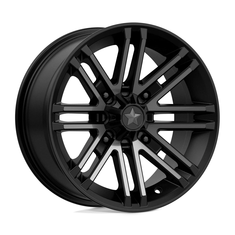 Msa Offroad Wheels M40 Rogue Satin Black Titanium Tint 15x7 (+10) 4x137